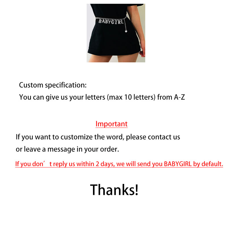 Custom Rhinestone Letters Baby - Body Jewelry ulasan dan harga