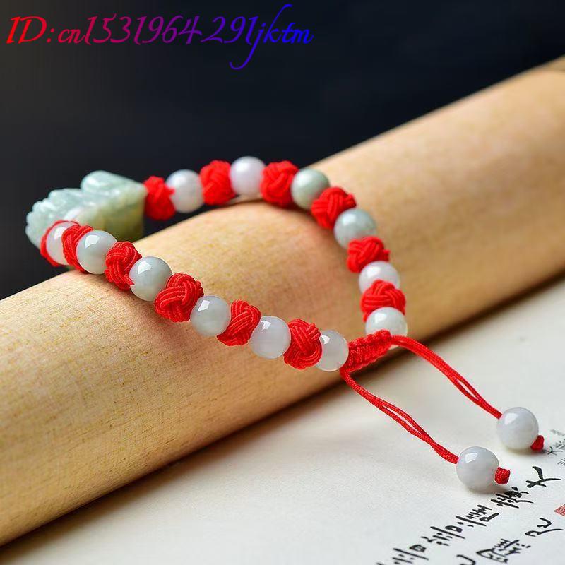 Natural Burmese Jadeite Pixiu  - Bracelets ulasan dan harga